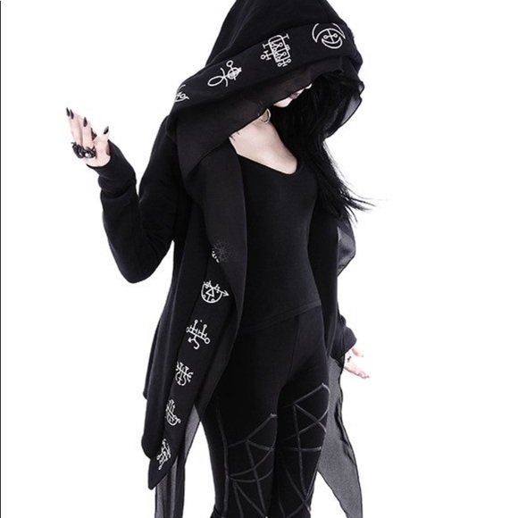 Killstar Tops - **SOLD ON MERC** Restyle | “Demon Hoodie”